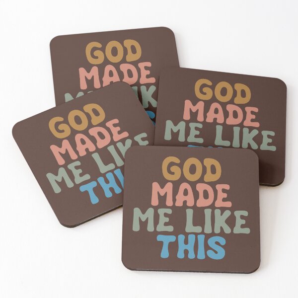 Item preview, God made me like this Religious faith designed and sold by SweetLog.