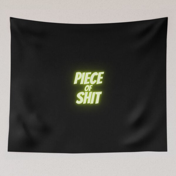 Item preview, Piece of shit in neon/ florescent lime green designed and sold by DahliaBlanche.