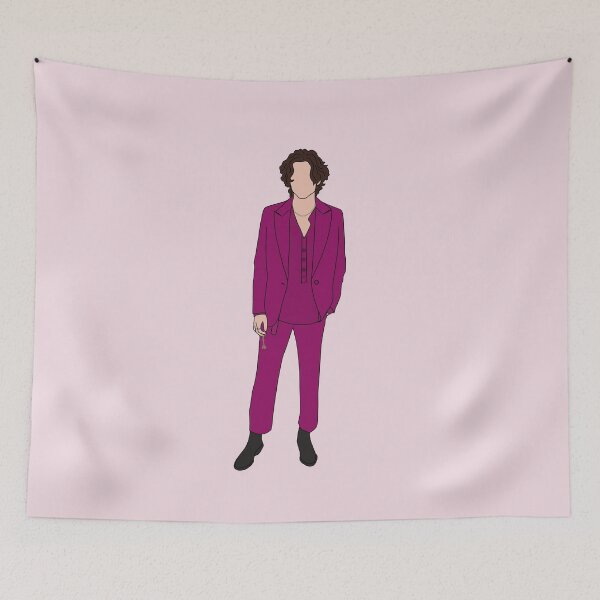 Item preview, Timothee Chalamet Pink Suit - Red Carpet Looks designed and sold by bubblytank.