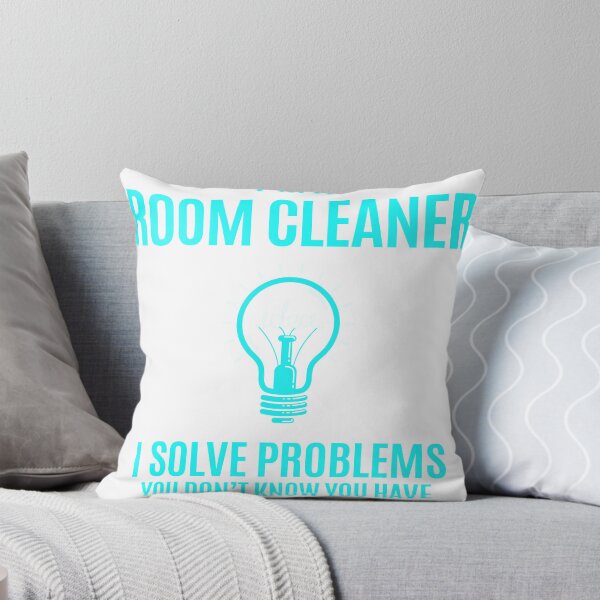 Item preview, Room Cleaner - I Solve Problems Job Gift designed and sold by melissaval2.