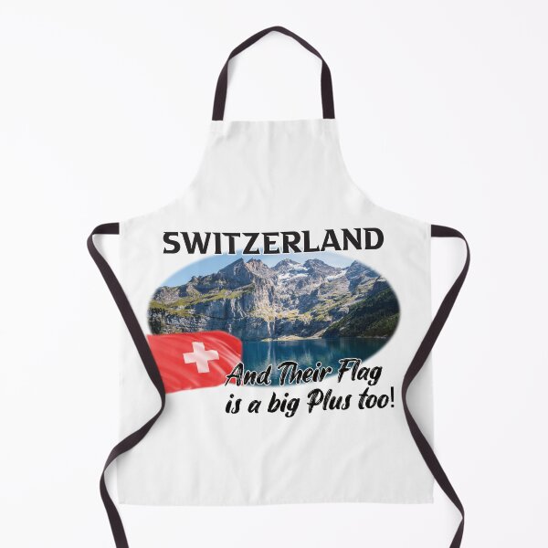 Item preview, Switzerland - Their Flag is a Big Plus designed and sold by GnuArt.