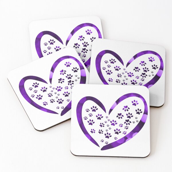 Item preview, Heart Dog Paws designed and sold by The Love Quill.