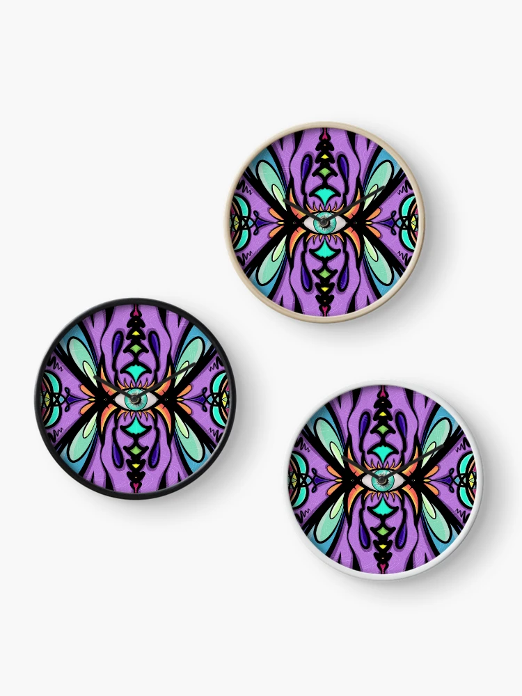 Thumbnail 3 of 4, Clock, Look Into My Eye designed and sold by J-Rage.