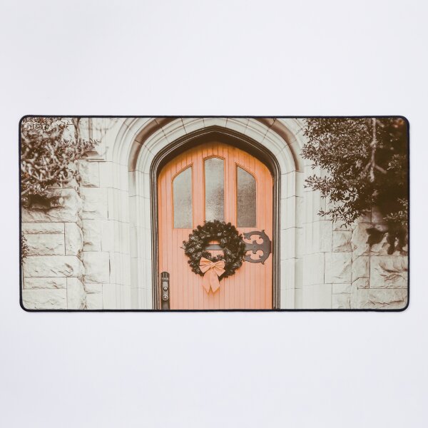 Item preview, vintage door in orange designed and sold by Interpret108.