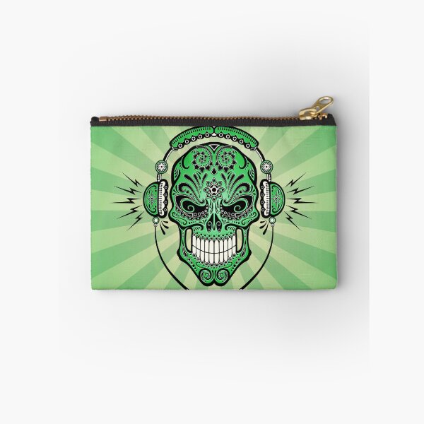Artikelvorschau, Grüner DJ Sugar Skull entworfen und verkauft von JeffBartels.