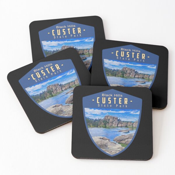 Item preview, Camping Custer State Park Black Hills South Dakota designed and sold by CattlettArt.