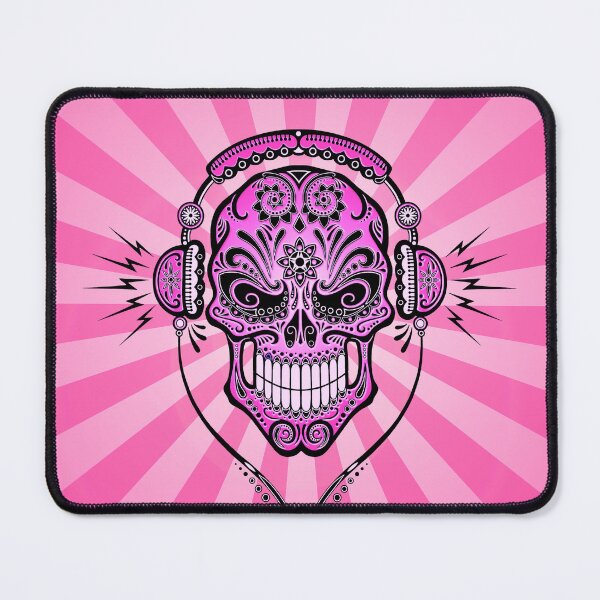 Item preview, Pink DJ Sugar Skull designed and sold by JeffBartels.