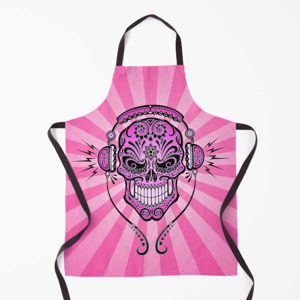 Item preview, Pink DJ Sugar Skull designed and sold by JeffBartels.