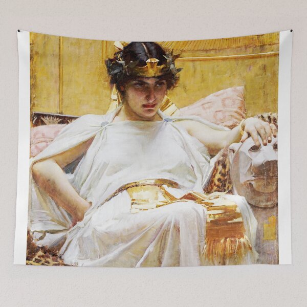 Item preview, Vintage John William Waterhouse  Cleopatra  designed and sold by TeeARTHY.