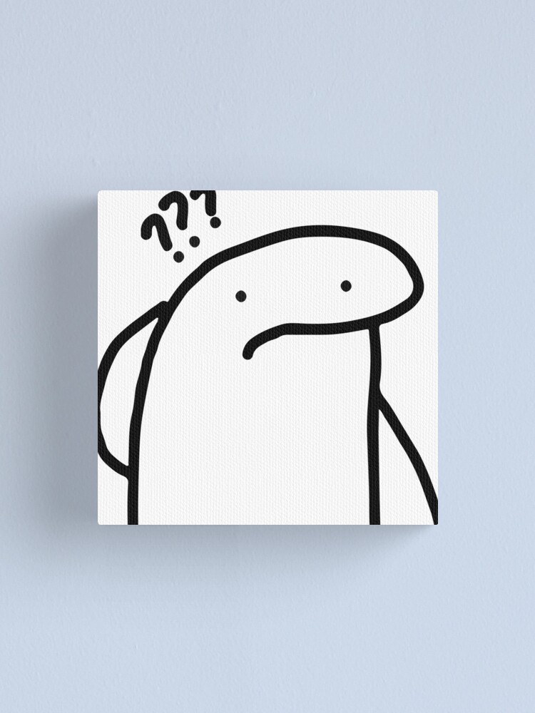 Confused Flork Canvas Print for Sale by Glstudio