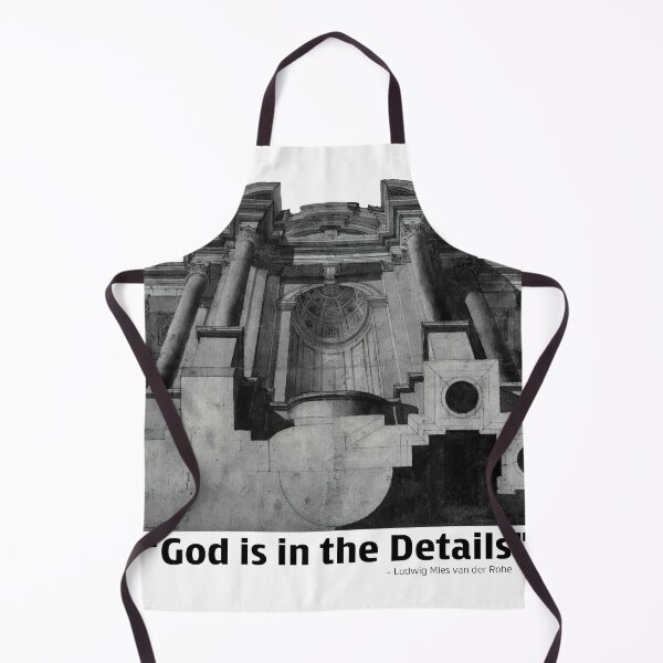 Item preview, Architecture Quote: "God is in the Details" designed and sold by amuseXpress.