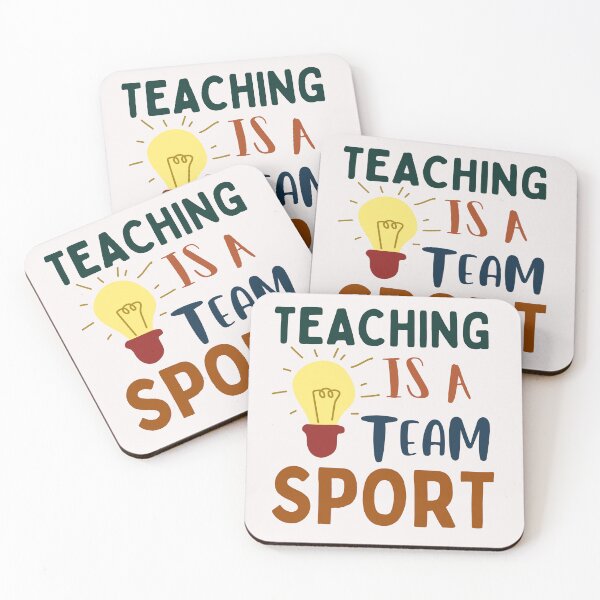 Item preview, Teaching Is A Team Sport Art Designs designed and sold by Manilyn0907.