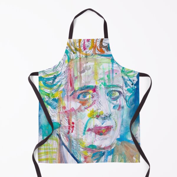 Item preview, HANNAH ARENDT watercolor portrait .2 designed and sold by lautir.