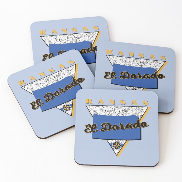 Item preview, El Dorado, Kansas - Retro designed and sold by AK Design Co..