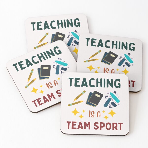 Item preview, Teaching Is A Team Sport Art Designs designed and sold by Manilyn0907.