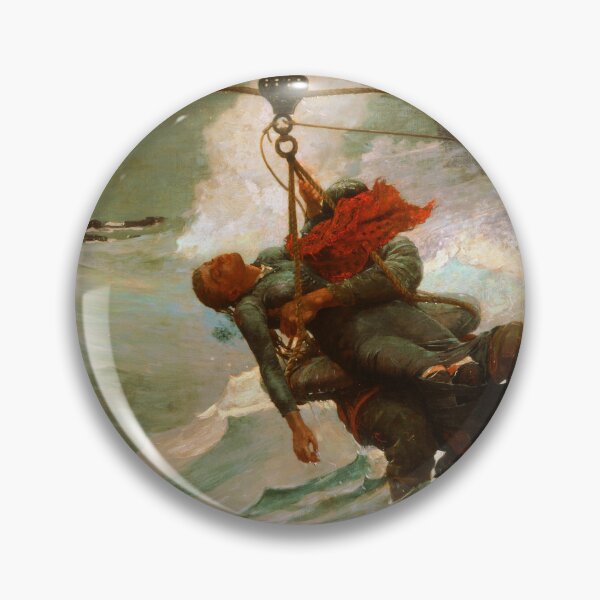 Item preview, The Life Line by Winslow Homer (1884) designed and sold by allhistory.