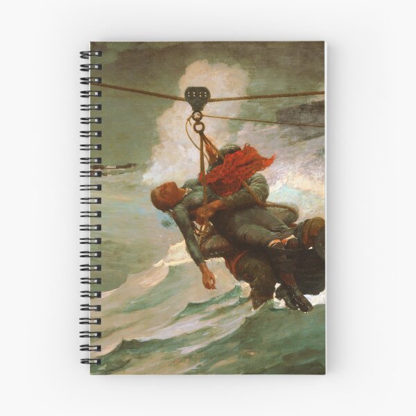 Item preview, The Life Line by Winslow Homer (1884) designed and sold by allhistory.