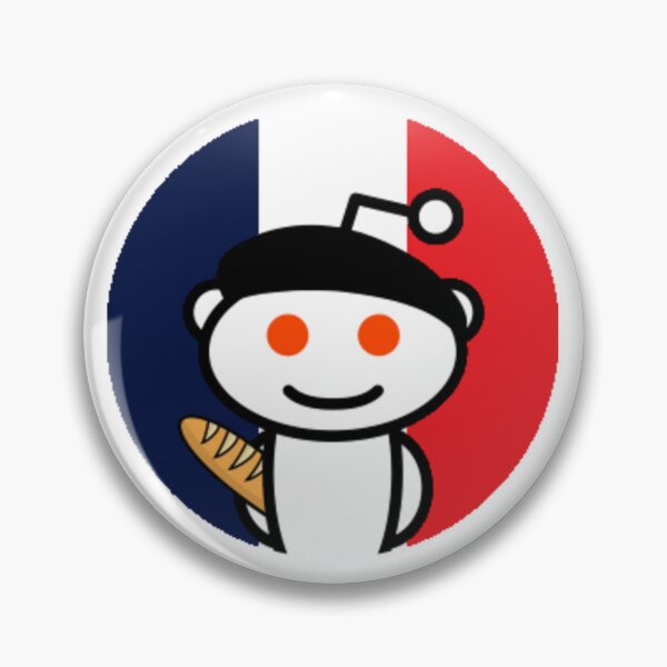 Item preview, french reddit logo designed and sold by jbzzzz667.