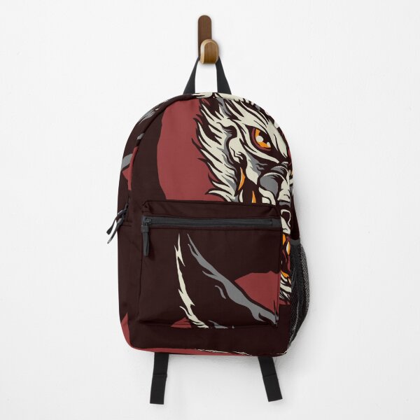 Item preview, Scary evil wolf head designed and sold by leen12 Art Designs Prints.