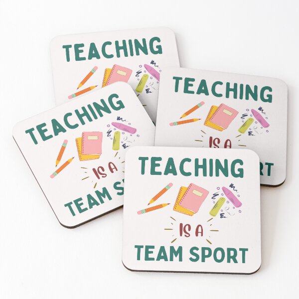 Item preview, Teaching Is A Team Sport Art Designs designed and sold by Manilyn0907.
