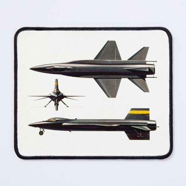 Item preview, North American X-15 Illustration Engineering Drawing designed and sold by fizzypoptees.