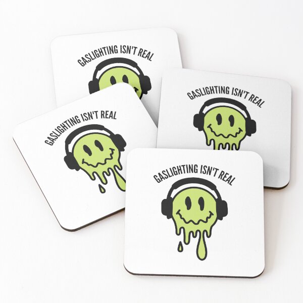Item preview, Gaslighting Isnt Real Ironic Mental Meme designed and sold by BookOfE.