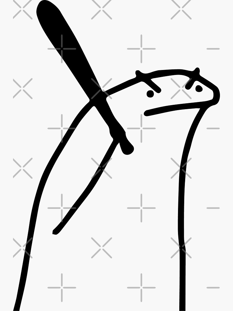 Angry Flork Sticker for Sale by Glstudio