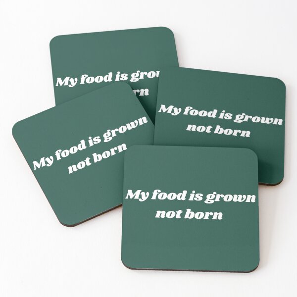 Item preview, My Food is Grown not Born; Vegan Gifts for Her, Plant Based Shirt: Animal Rights Hoodie  designed and sold by BellaHope1.