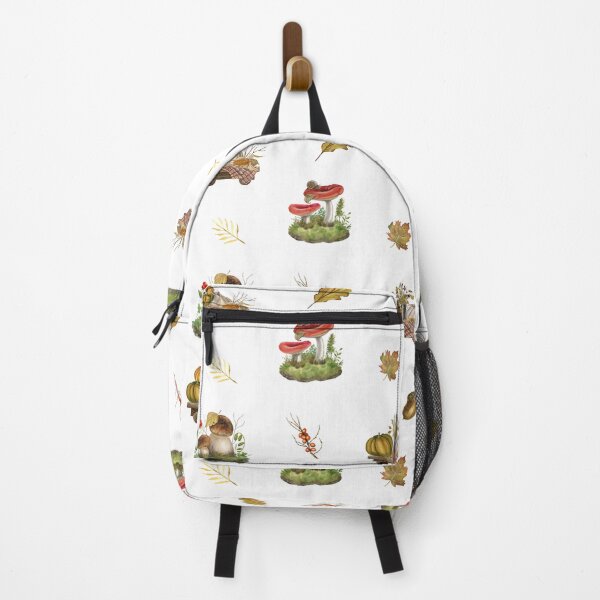 Item preview, Watercolor Fall Nature Collection - Wild Mushrooms, Pumpkins, Leaves designed and sold by silviaol.