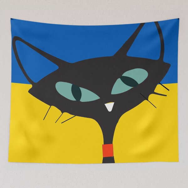 Item preview, Stop the War Cat Messenger designed and sold by LisWilliams.