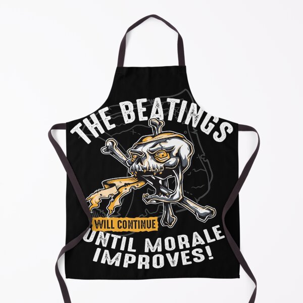 Item preview, The Beatings Will Continue until Morale Improves designed and sold by Alema Art.