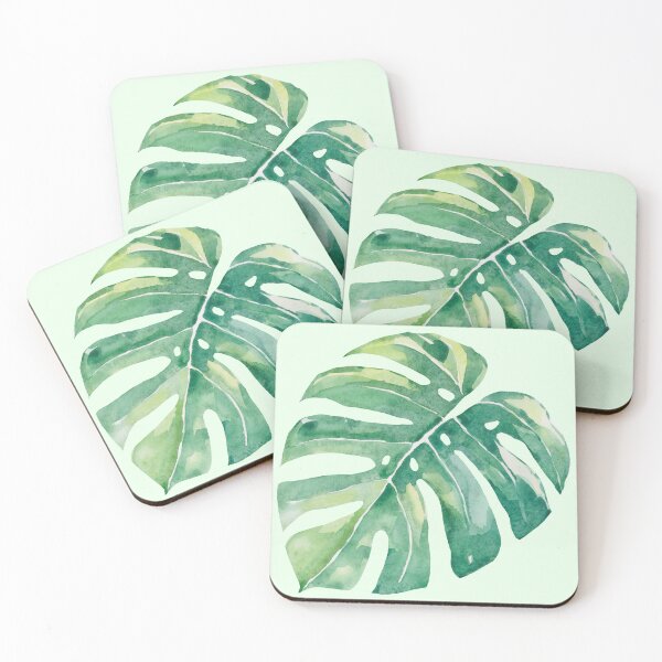 Item preview, Watercolor Monstera Leaf designed and sold by DaisyPaints.