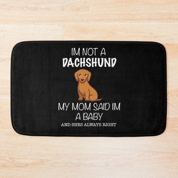 Item preview, I’m Not a Dachshund I’m a Baby designed and sold by Daschunddesigns.