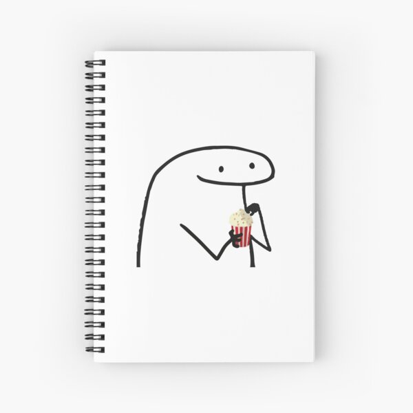 Confused Flork meme Spiral Notebook for Sale by onlyheba in 2023