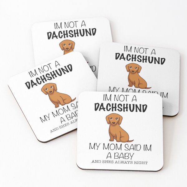 Item preview, I’m Not a Dachshund I’m a Baby designed and sold by Daschunddesigns.