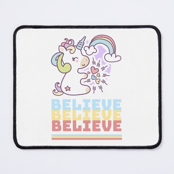 Item preview, Believe, believe, believe Unicorn designed and sold by behappyshirts.