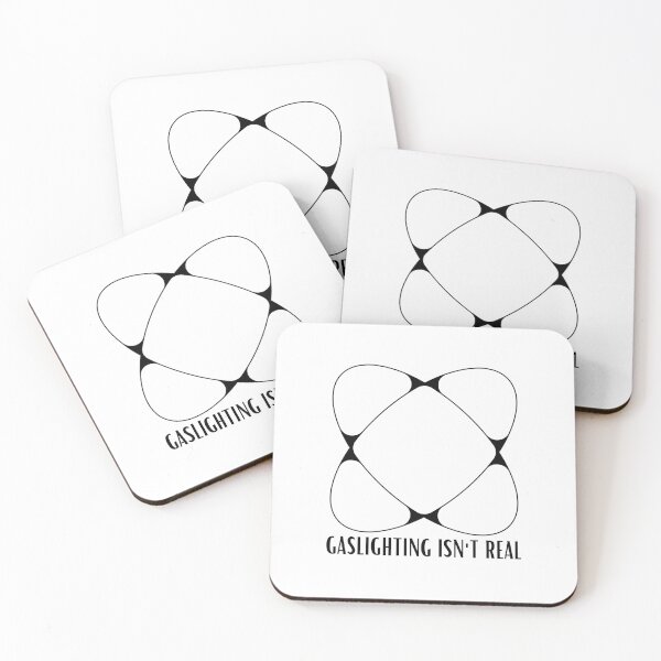 Item preview, Gaslighting Isnt Real Ironic Mental Meme designed and sold by BookOfE.