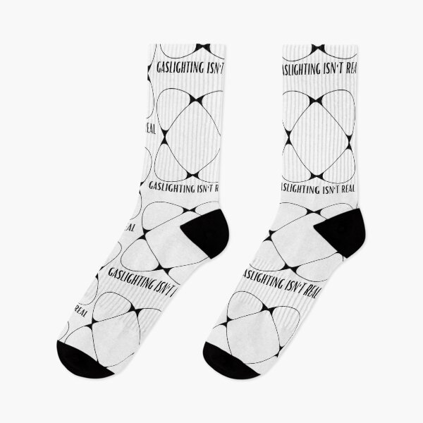 Item preview, Gaslighting Isnt Real Ironic Mental Meme designed and sold by BookOfE.