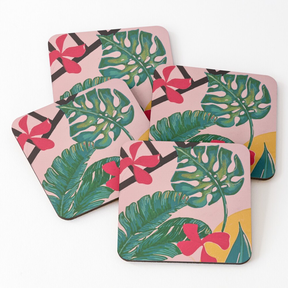 Item preview, Coasters (Set of 4) designed and sold by RubyRayStudios.