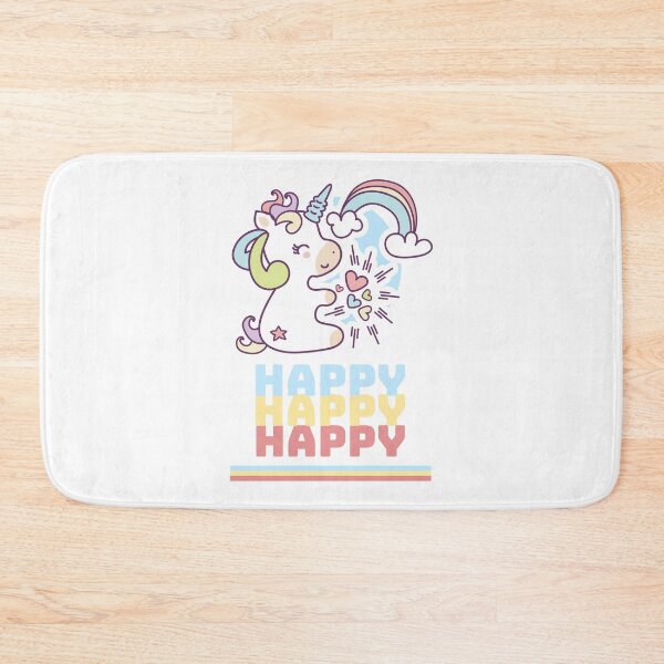 Item preview, Happy, happy, happy Unicorn designed and sold by behappyshirts.