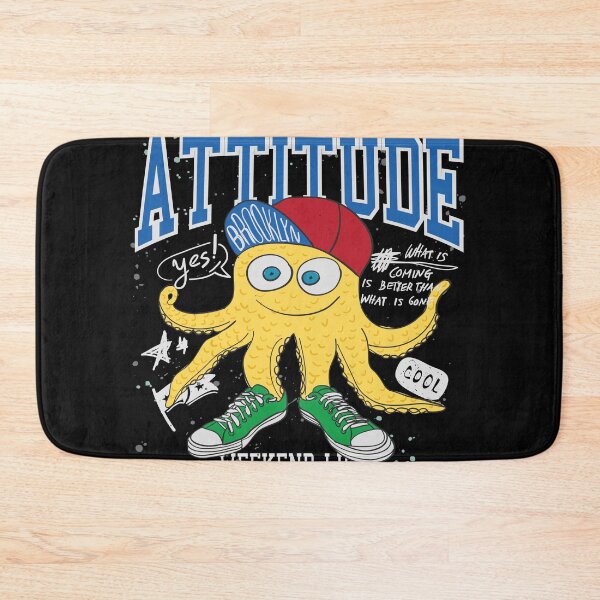Item preview, Attitude - Attitude octopus - funny cute octopus designed and sold by FastHub.