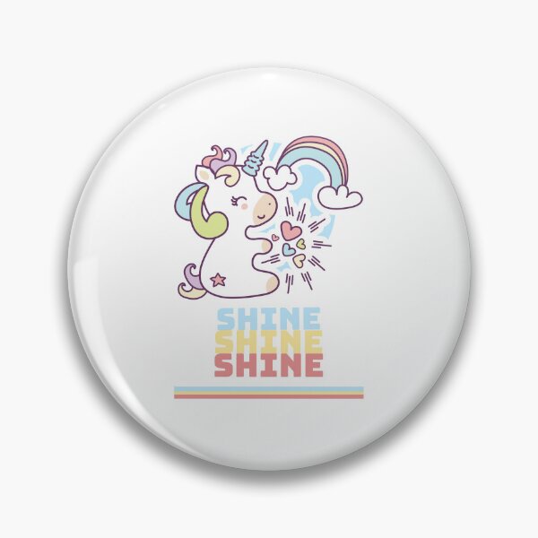 Item preview, Shine, shine, shine Unicorn designed and sold by behappyshirts.