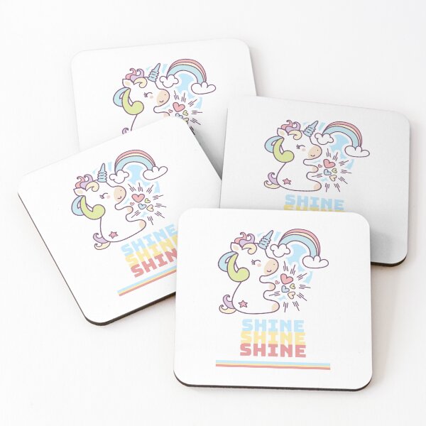 Item preview, Shine, shine, shine Unicorn designed and sold by behappyshirts.
