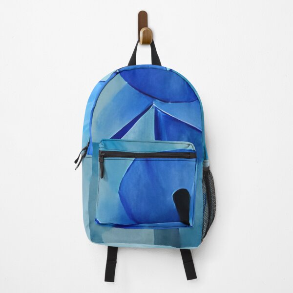 Item preview, title: blue flower minimalist watercolor designed and sold by AIArtwork21.