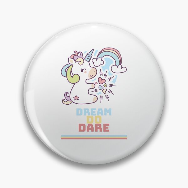 Item preview, Dream, Do, Dare Unicorn designed and sold by behappyshirts.