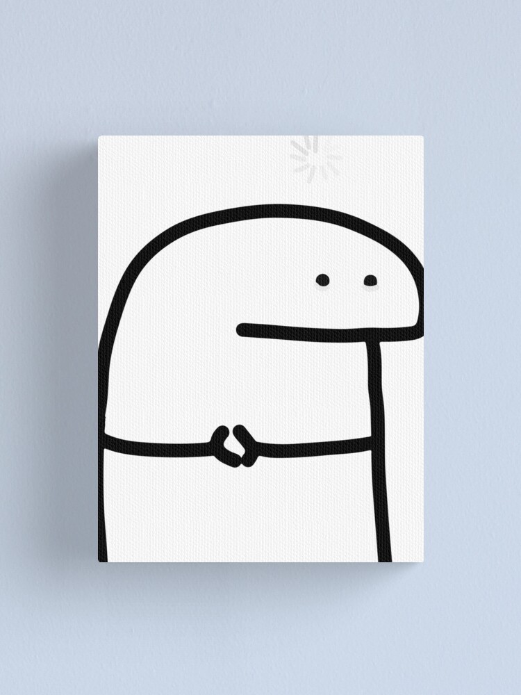 Confused Flork Canvas Print for Sale by Glstudio