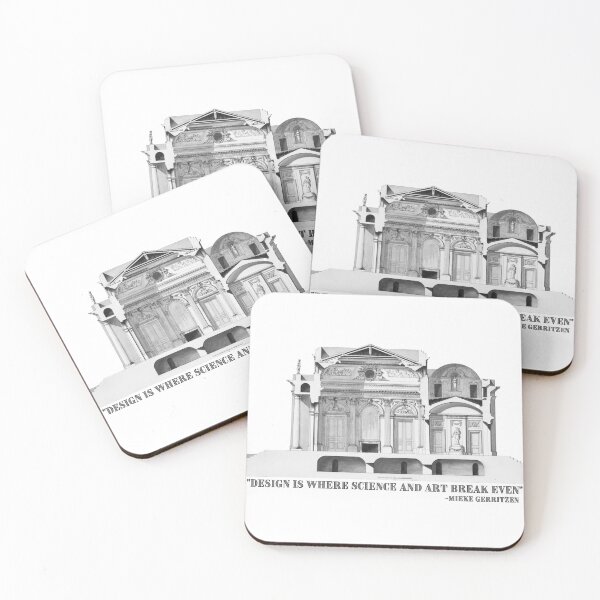 Item preview, Architecture Quote: "Design is where science and art breakeven" designed and sold by amuseXpress.