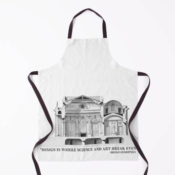 Item preview, Architecture Quote: "Design is where science and art breakeven" designed and sold by amuseXpress.