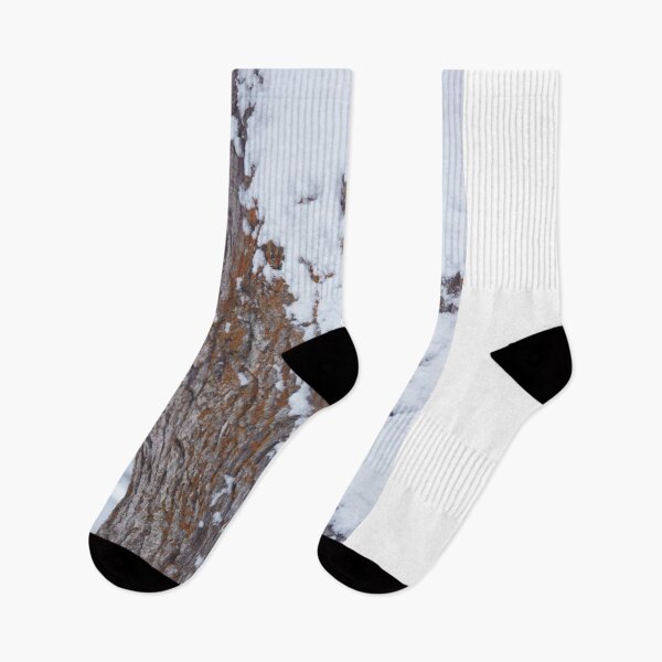 Item preview, Cottonwood with Lichen and Snow designed and sold by Vivar Photo.