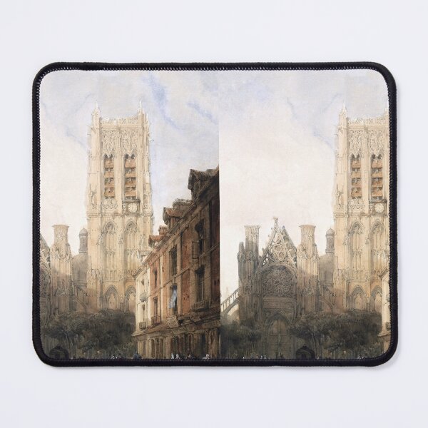 Item preview, Gothic art work - Church of St. Jacques, Dieppe (n.d.) by David Roberts designed and sold by BestUncommonTee.